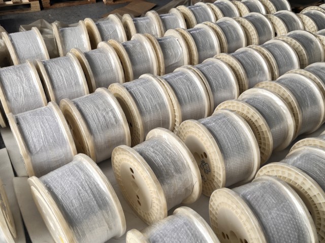 Thermocouple alloy wire drawn through a diamond die